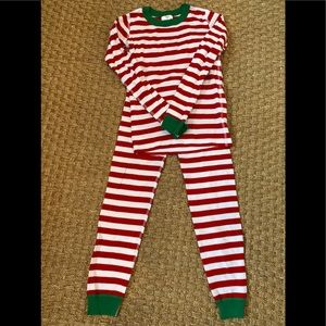 Hanna Andersson unisex size 10 striped PJ set
